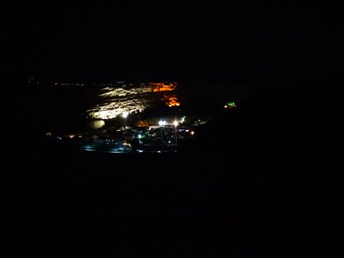 Baie de Matala by night